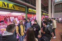 Alumnos del Basque Culinary Center visitan La Rioja: Visita al Mercado de San Blas de Logroño