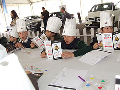 Taller infantil con la abeja Capi en las Jornadas de la Verdura de Calahorra