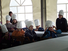 Taller infantil con la abeja Capi en las Jornadas de la Verdura de Calahorra